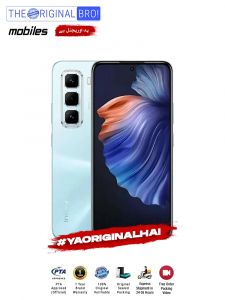 Infinix Hot 50 Pro - 8GB RAM - 128GB Storage - PTA Approved - 12 Months Warranty - Blue - The Original Bro Mobiles - TOB29